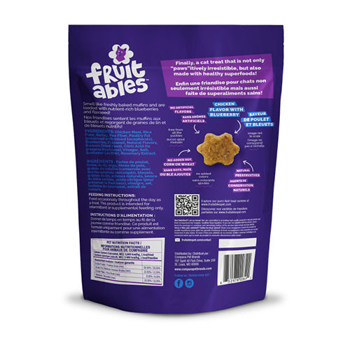 Fruitables Cat Treat Chicken & Blueberry