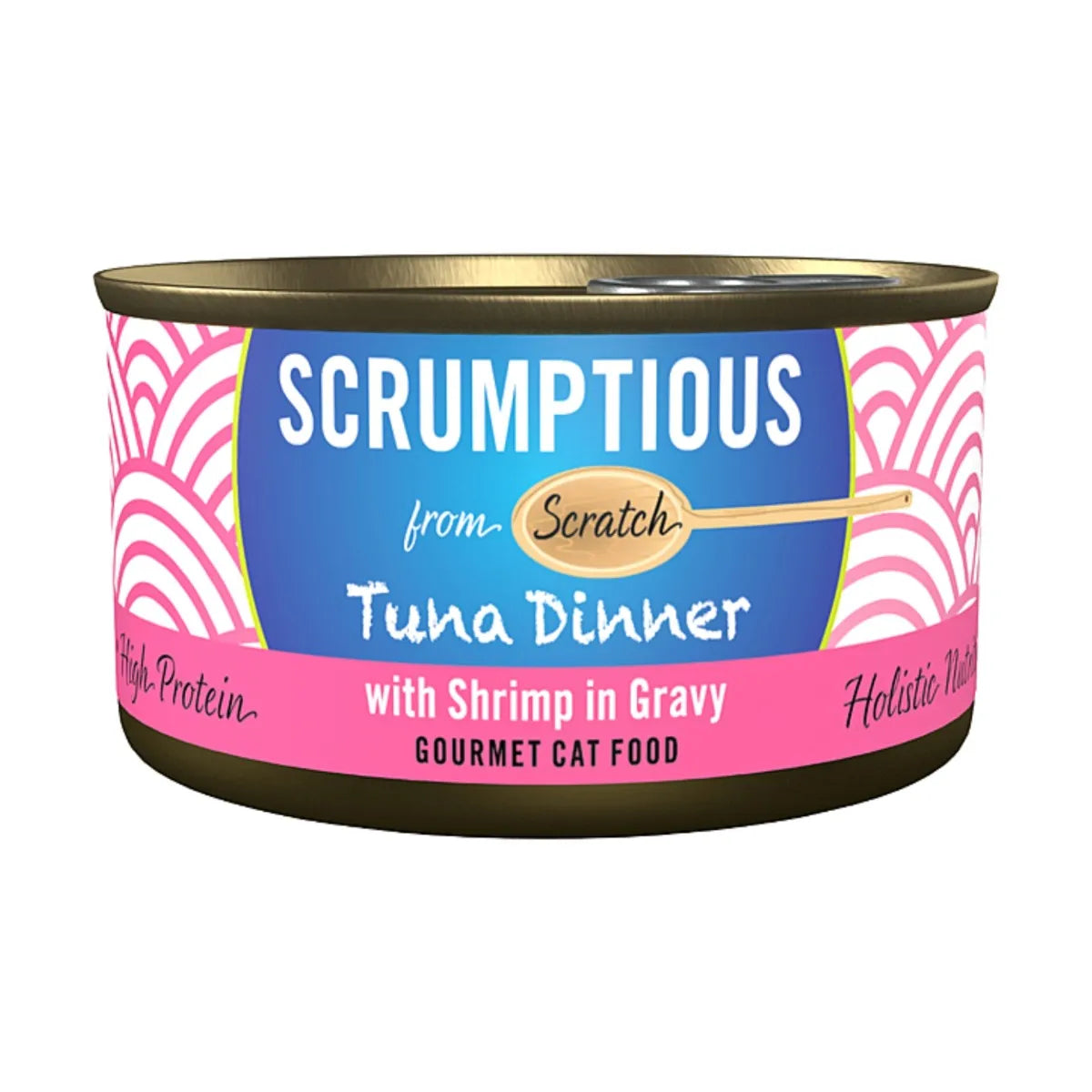 Scrumptious From Scratch Wet Cat Food Red Meat Tuna & Shrimp