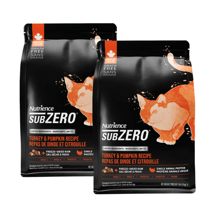 Nutrience Grain Free SubZero Turkey & Pumpkin Limited Ingredient Cat Food