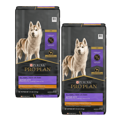 Purina Pro Plan All Ages Sport Active 27/17 Formule poulet et riz Nourriture sèche pour chiens