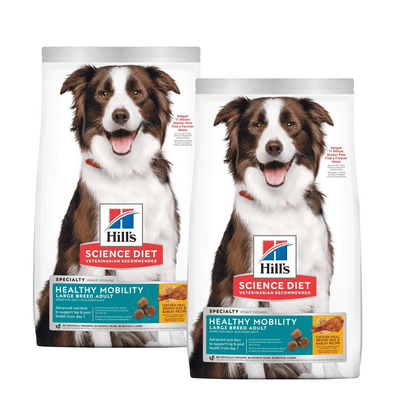 Hill's Science Diet Dry Dog Food, Adult, Large Breed, Healthy Mobility for Joint Health, Chicken Meal, Brown Rice & Barley Recipe