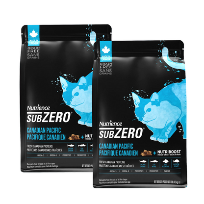 Nutrience Grain Free Cat Food SubZero Canadian Pacific