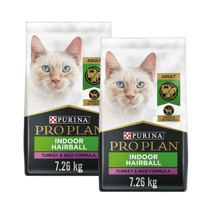 Purina Pro Plan Cat Food Adult Indoor Hairball Turkey