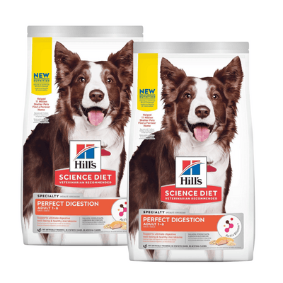 Hill's Science Diet Adult Perfect Digestion Salmon, Whole Oats, and Brown Rice Recipe Dog Food