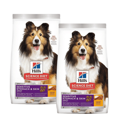 Hill's Science Diet Dry Dog Food, Adult, Sensitive Stomach & Skin Recipes