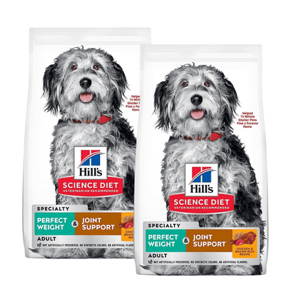 Hill's Science Diet Adult Perfect Weight & Joint Support Chicken Recipe Dry Dog Food