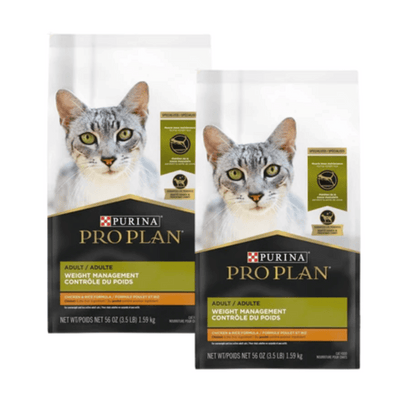 Purina Pro Plan Adulte Gestion du poids Poulet et riz Nourriture sèche pour chats