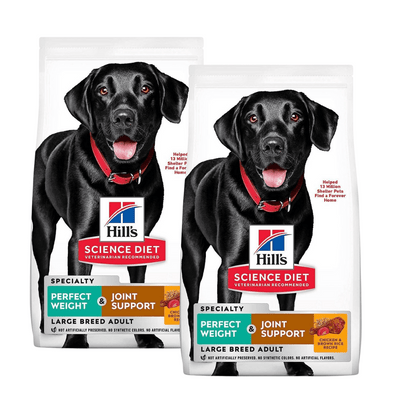 Hill's Science Diet Adult Perfect Weight & Joint Support Large Breed Dry Dog Food Chicken Recipe