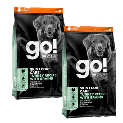 Go! Skin + Coat Care Turkey Recipe With Grains for dogs