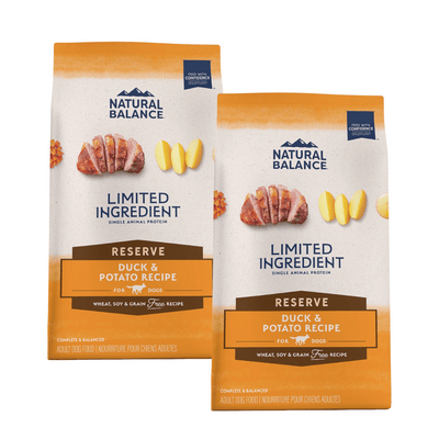 Natural Balance Limited Ingredient Diet Grain Free Duck and Potato Dog Food
