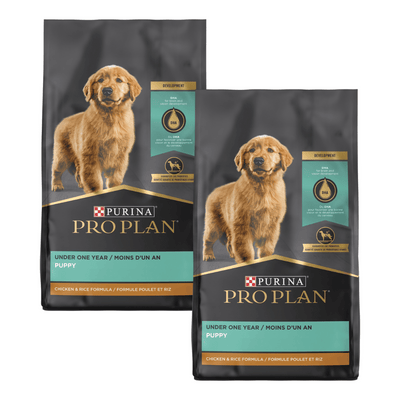 Purina Pro Plan Nourriture sèche pour chiots Formule poulet et riz