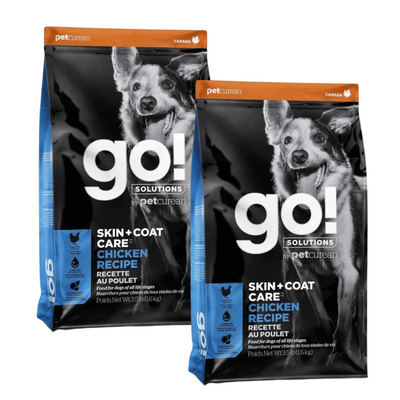 Go! Skin + Coat Care Chicken Recipe With Grains for dogs