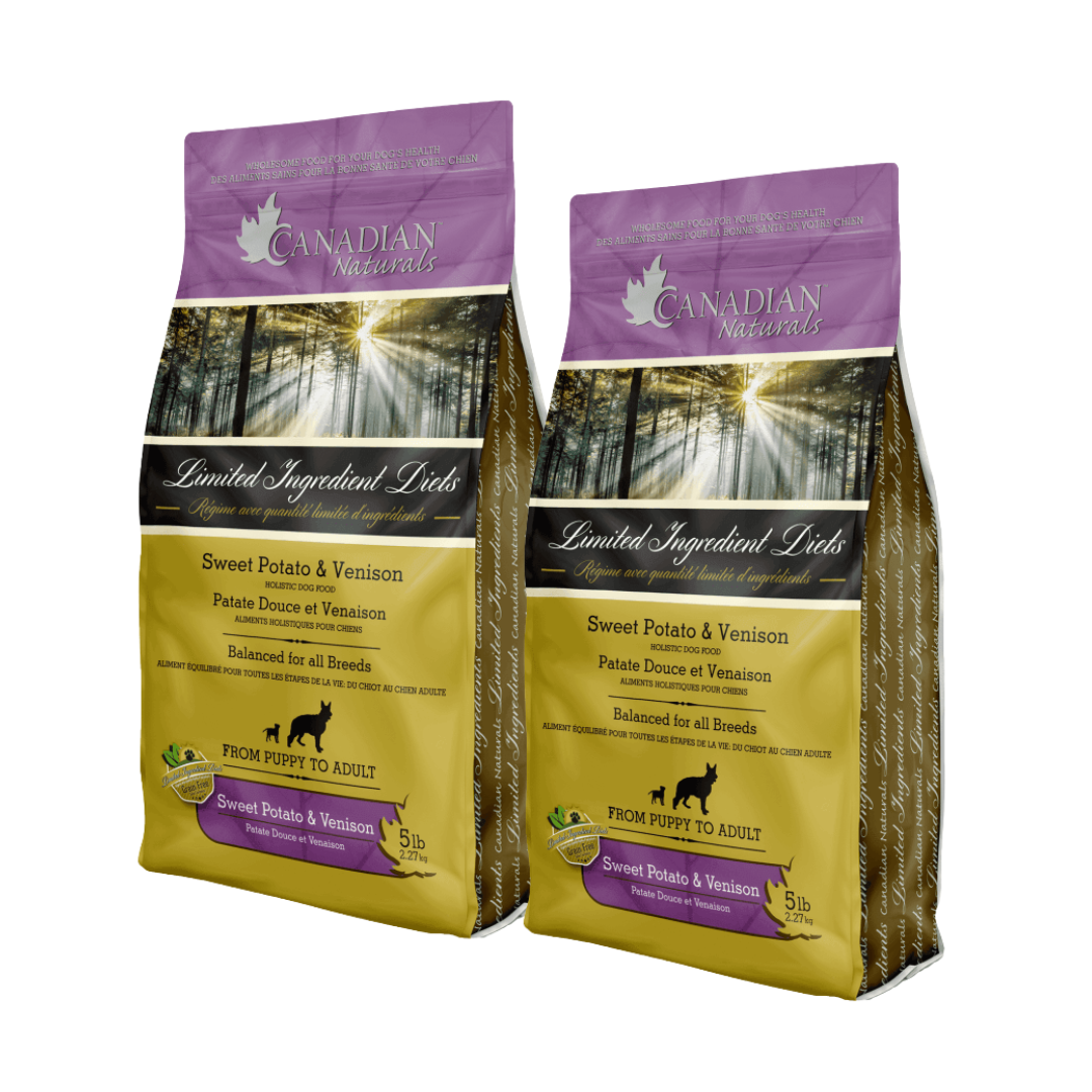 Canadian Naturals L.I.D. Potato & Venison Dog Food