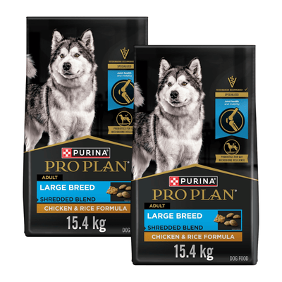 Purina Pro Plan Santé des articulations Nourriture pour chiens de grande race Mélange râpé Formule poulet et riz 