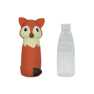 Bud-Z Latex Dog Toy with Recycled Water Bottle Fox