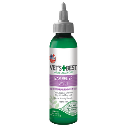 Vets Best Ear Relief Wash Wet Formula