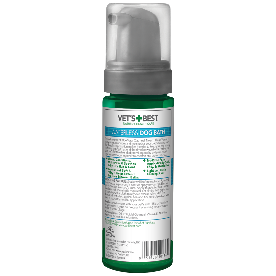 Vets Best Waterless Dog Bath for Dogs