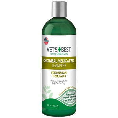 Vets Best Oatmeal Medicated Dog Shampoo