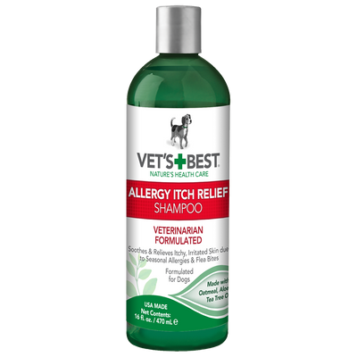 Vets Best Allergy Itch Relief Dog Shampoo