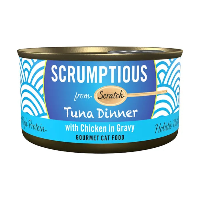 Scrumptious From Scratch Wet Cat Food Red Meat Tuna & Chicken
