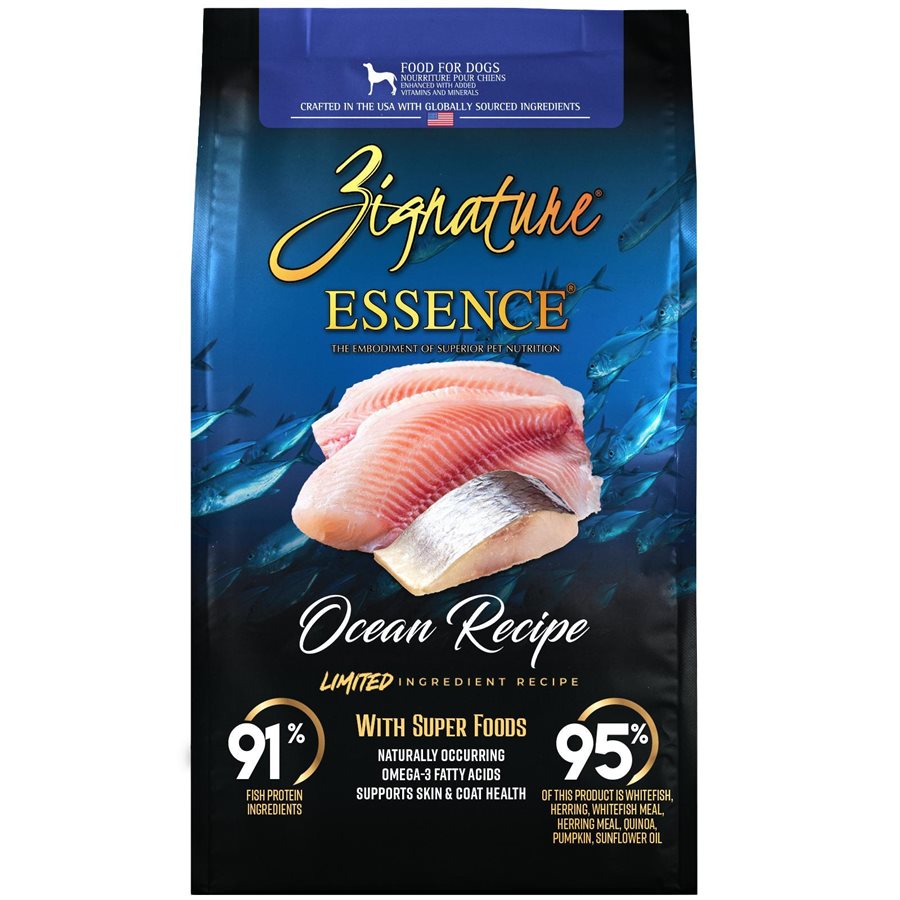 Zignature Essence Limited Ingredient Ocean Recipe