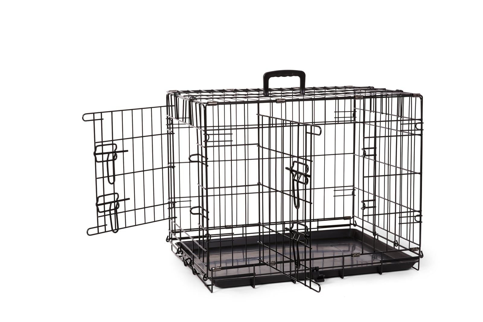 Bud'Z Deluxe Dog Crate With Double Door