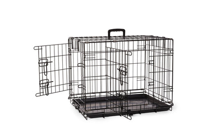 Bud'Z Deluxe Dog Crate With Double Door