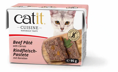 Catit Cuisine Beef Pâté with Carrots Wet Cat Food  Canned Cat Food  | PetMax Canada