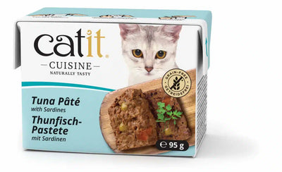 Catit Cuisine Tuna Pâté with Sardines Wet Cat Food  Canned Cat Food  | PetMax Canada