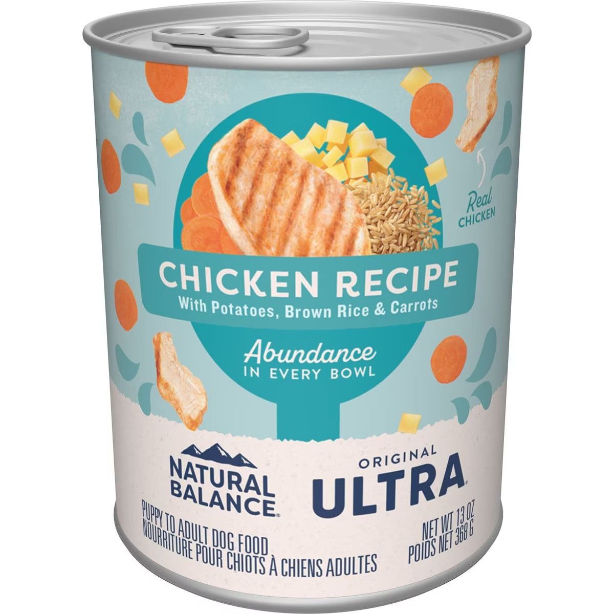 Natural Balance Original Ultra Chicken Recipe Wet Dog Food  Canned Dog Food  | PetMax Canada