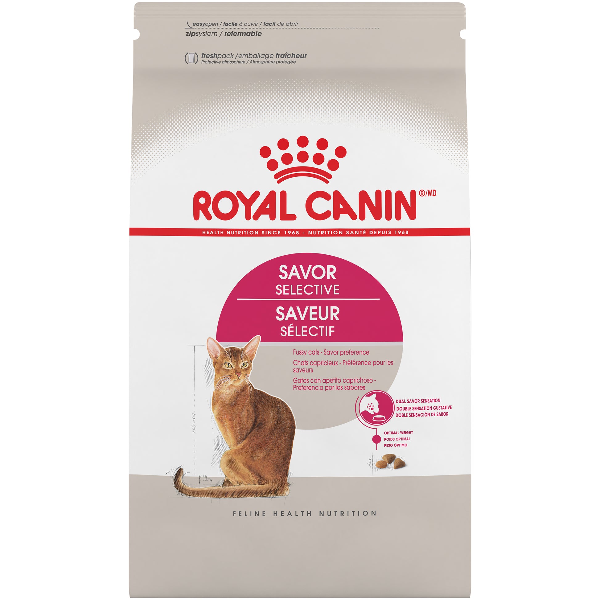Royal Canin Savor Selective Dry Adult Cat Food  Cat Food  | PetMax Canada