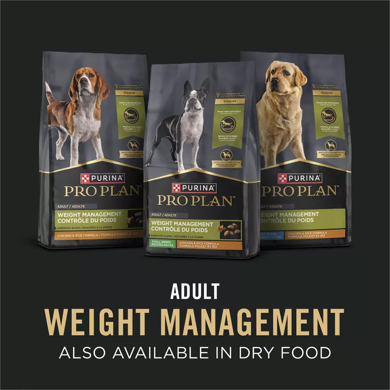 Purina Pro Plan Canned Dog Food Focus Adult Weight Management Turkey & Rice