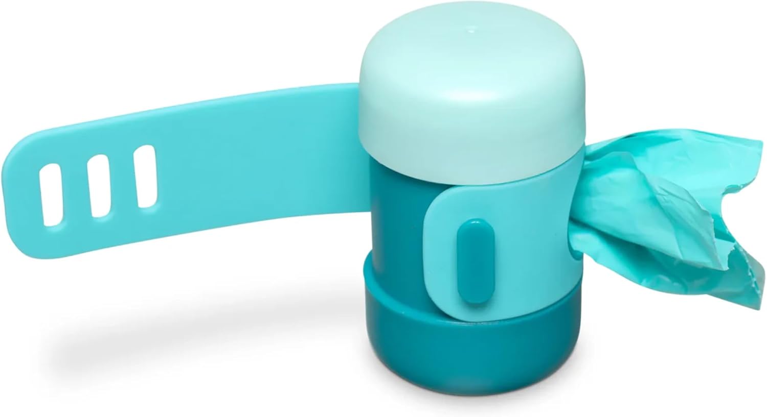 Messy Mutts Poop Bag Dispensor with Silicone Strap