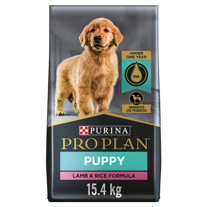 Purina Pro Plan Riche en Protéines DHA Formule Agneau &amp; Riz pour Chiots