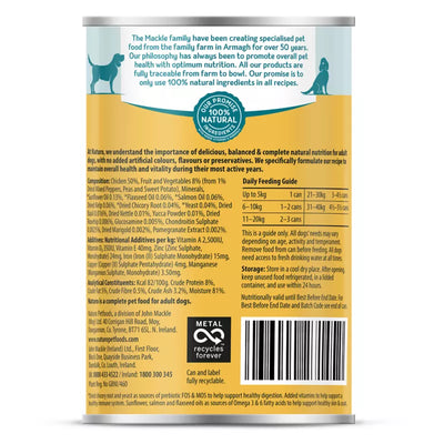 Naturo Canine Grain and Gluten Free Chicken in Herb Gravy Adult Dog Wet Food