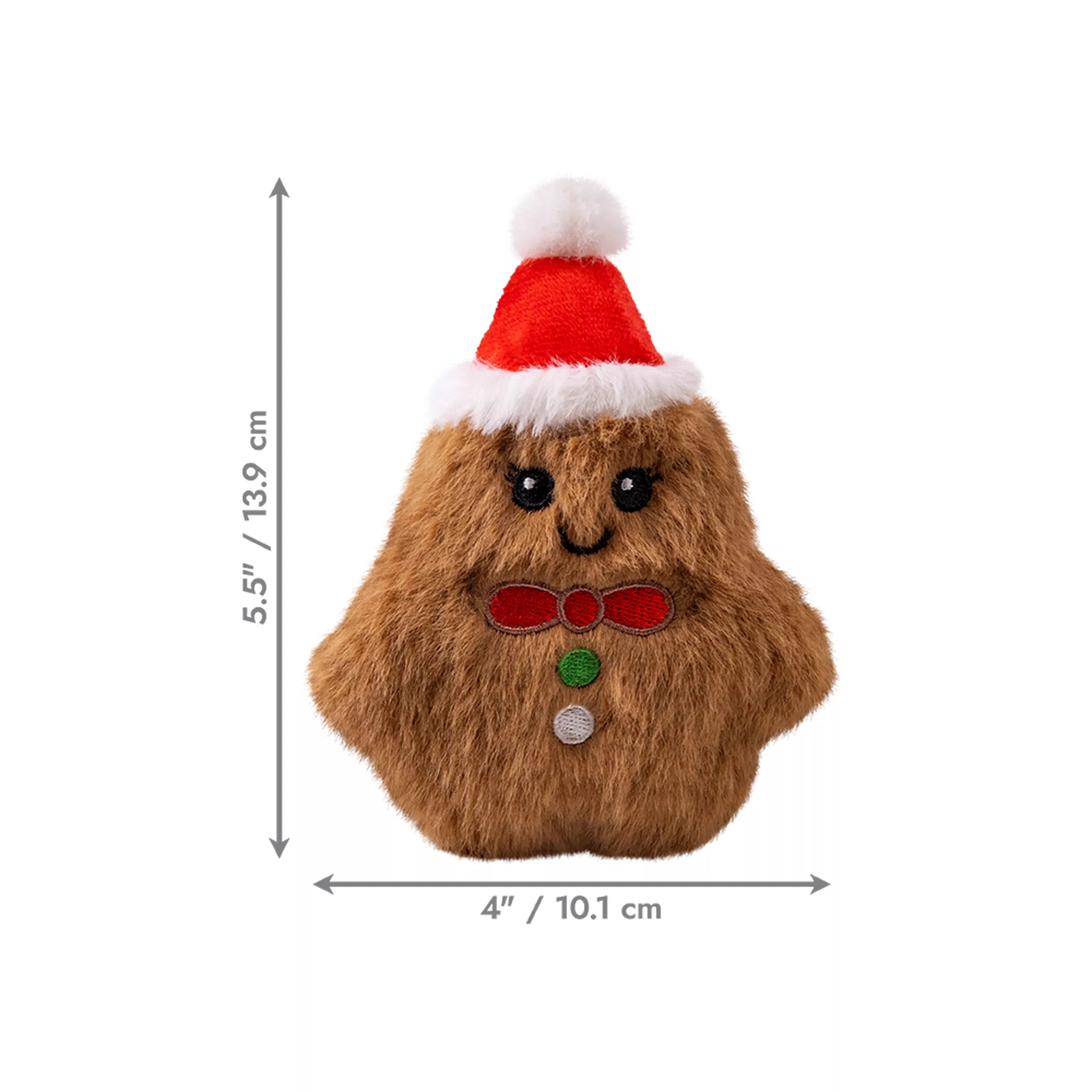 Kong Holiday Snuzzle Gingerbread Dog Toy