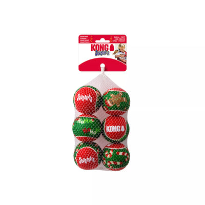 Kong Holiday Squeakair Ball Dog Toy