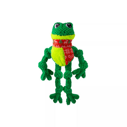 Kong Holiday Knots Frog Dog Toy