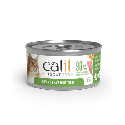 Catit Signature Indoor Chicken, Turkey & Duck Pâté in Bone Broth Wet Cat Food - Canned Cat Food - Catit - PetMax Canada