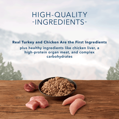 Blue Buffalo Wilderness Canned Dog Food Turkey & Chicken - Image 2 - Blue Buffalo - PetMax Canada