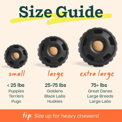Woof Pupsicle Power Chewer Black