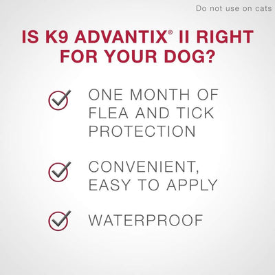 K9 Advantix II X-Large Chiens 