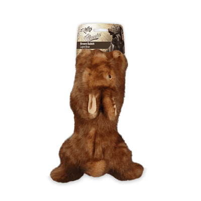 All for Paws Classic Brown Rabbit Dog Toy