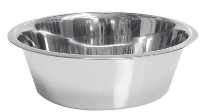 Stainless Steel Dog Dish - 237 mL - Stainless Steel - Burgham - PetMax Canada