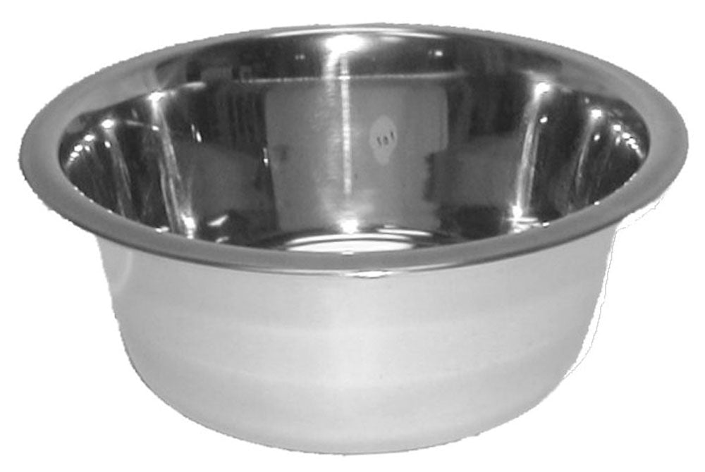 Stainless Steel Dog Dish - 1.89 L - Stainless Steel - Burgham - PetMax Canada