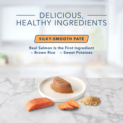 Blue Buffalo Tastefuls Spoonless Singles Adult Salmon Entree Pate - Image 3 - Blue Buffalo - PetMax Canada