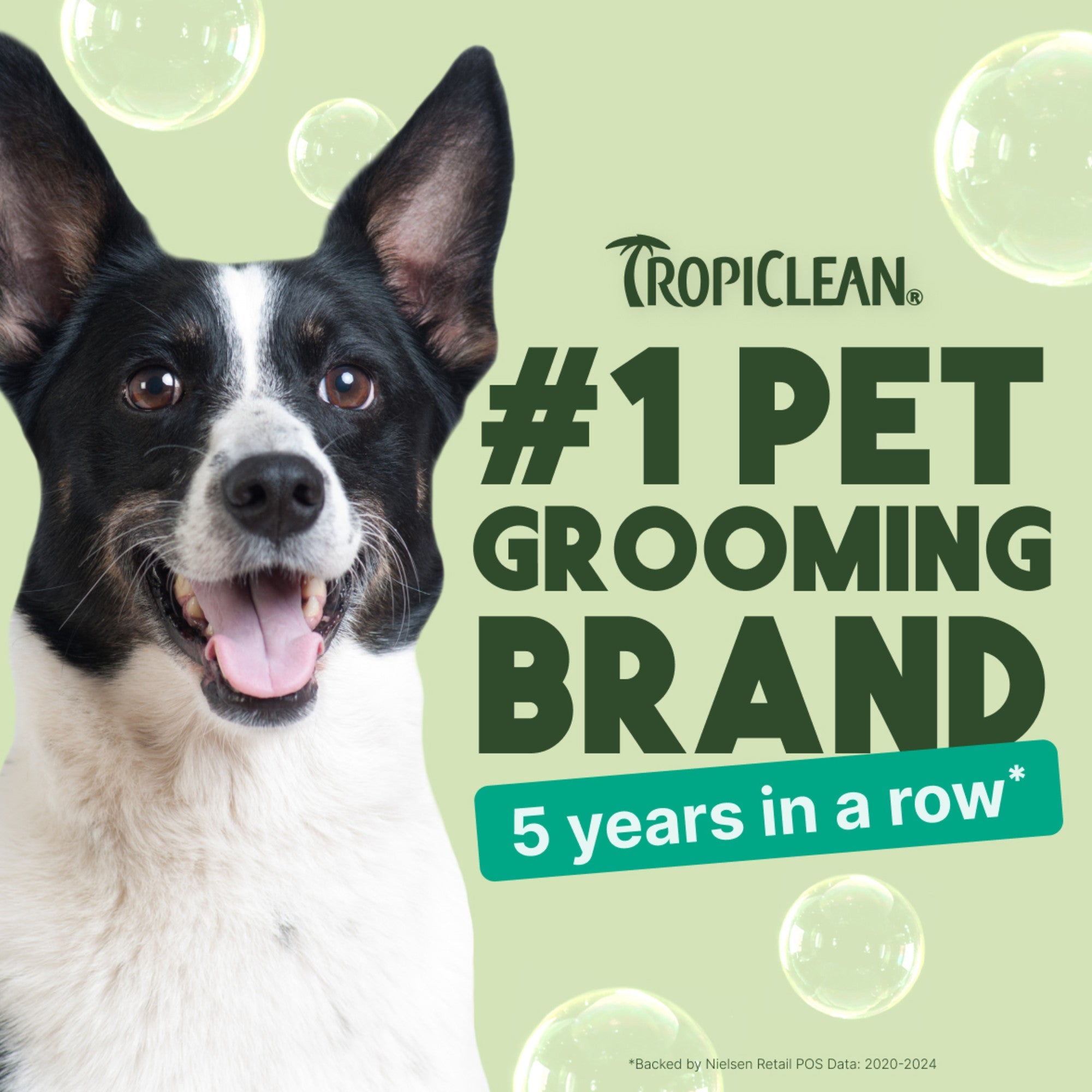 Shampoing Tropiclean Avoine &amp; Arbre à Thé