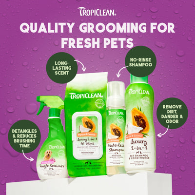 TropiClean Sweet Pea Tangle Remover Spray for Pets