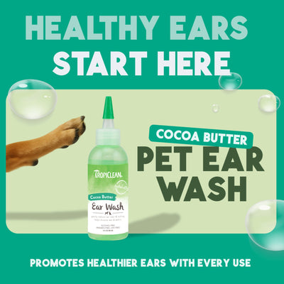 TropiClean Alcohol Free Ear Wash for Pets