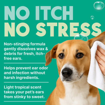 TropiClean Alcohol Free Ear Wash for Pets